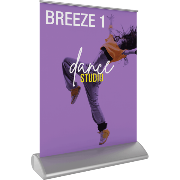 Breeze 1 Tabletop Retractable Banner Stand