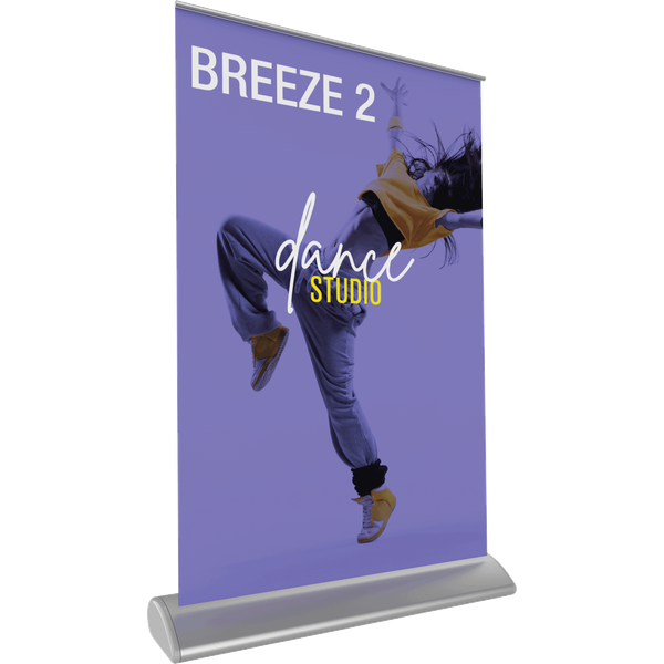 Breeze 2 Tabletop Retractable Banner Stand