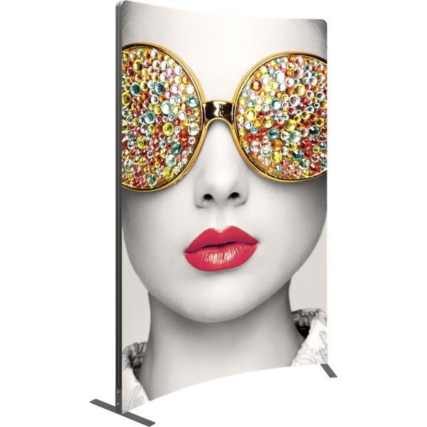 Vector Frame Curved 03 Fabric Banner Display