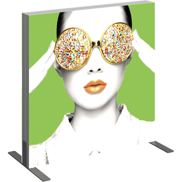 Vector Frame Light Box Square 01 Fabric Banner Display